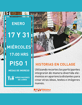 Cartel de Historias en collage