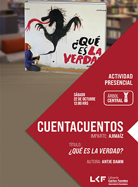 Cuentacuentos.  Título: ¿Qué es la verdad?