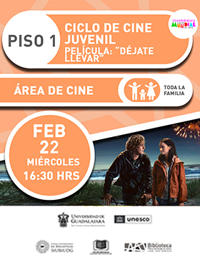 Ciclo de cine juvenil.  Película: “Déjate llevar”.