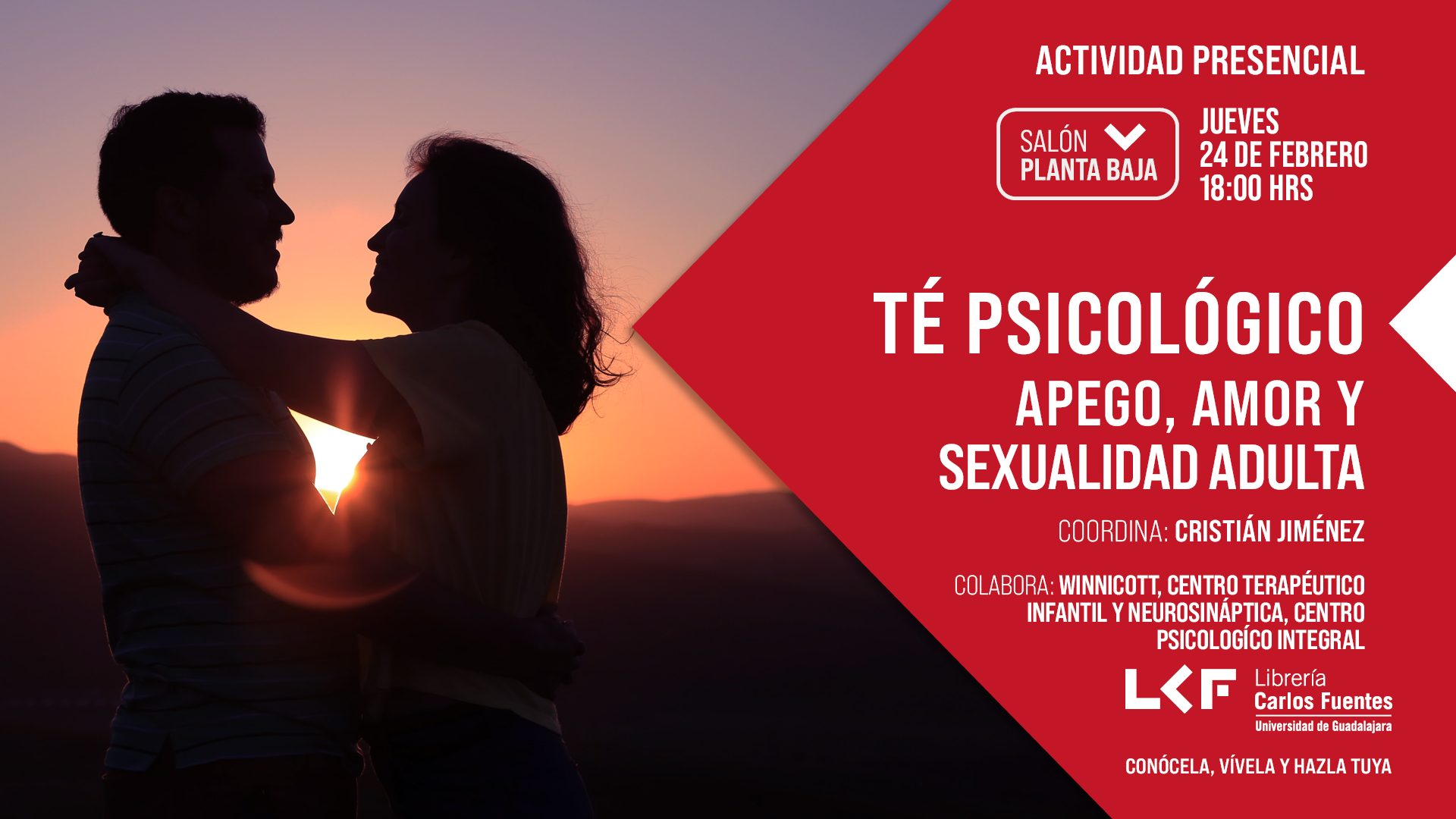 Té psicológico. Título: Apego, Amor y Sexualidad Adulta