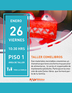 Cartel del Taller comelibros