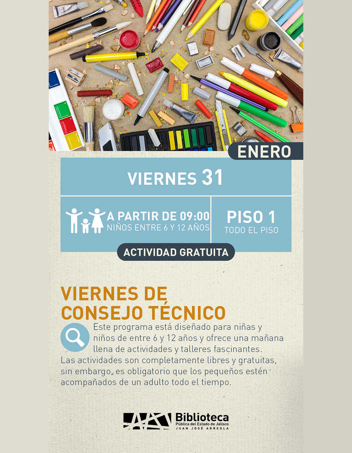 Cartel del Viernes de Consejo Técnico