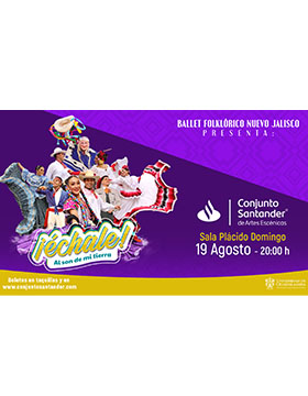 Cartel de ¡Échale, al son de mi tierra!