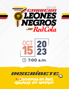 Cartel de la 7 Carrera Leones Negros