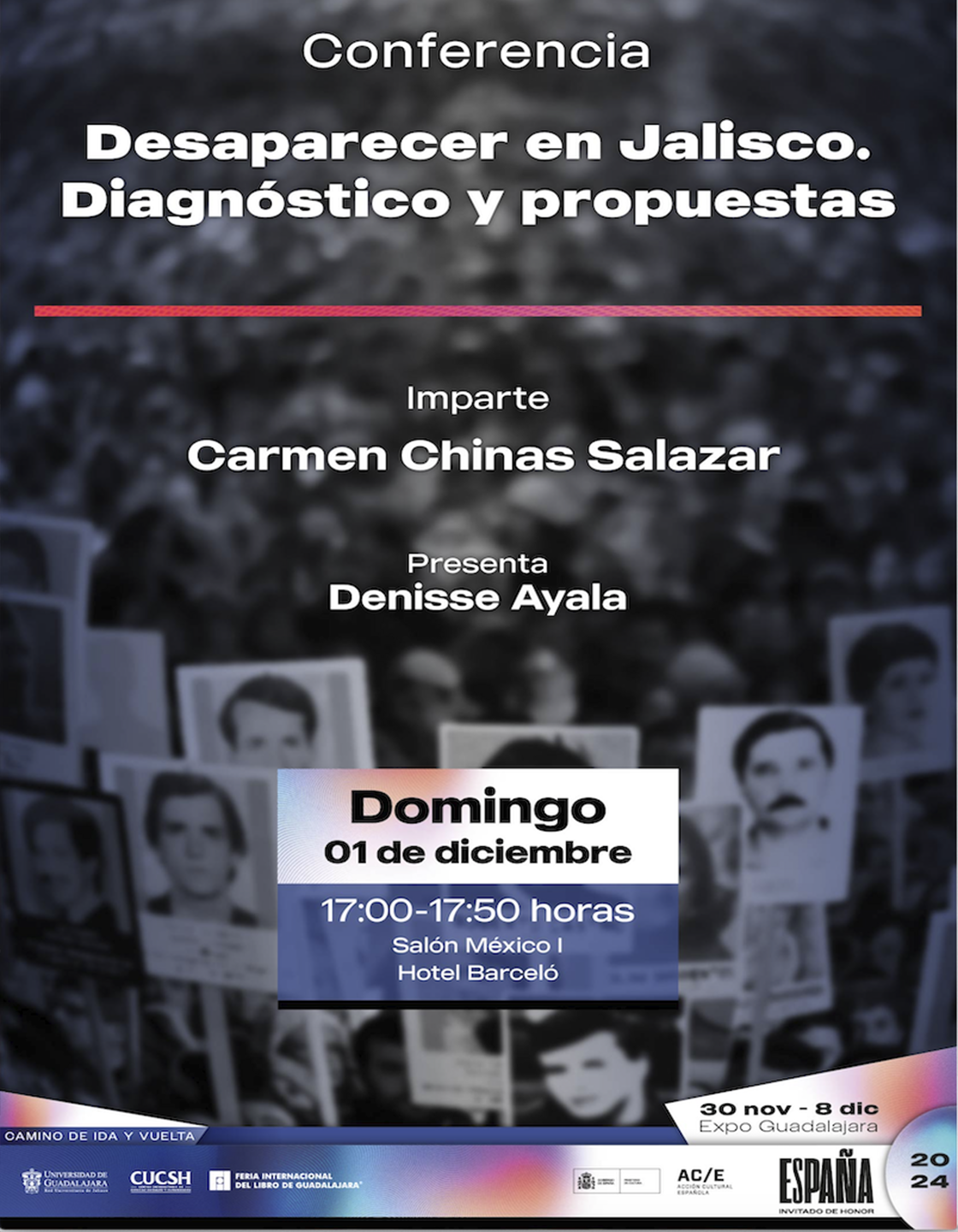Cartel de la Conferencia: Desaparecer en Jalisco. Diagnóstico y propuestas