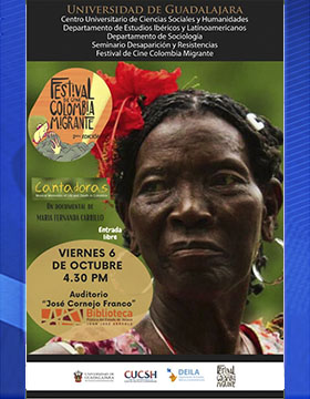 Cartel de la Exhibición del Documental: “Cantadoras”