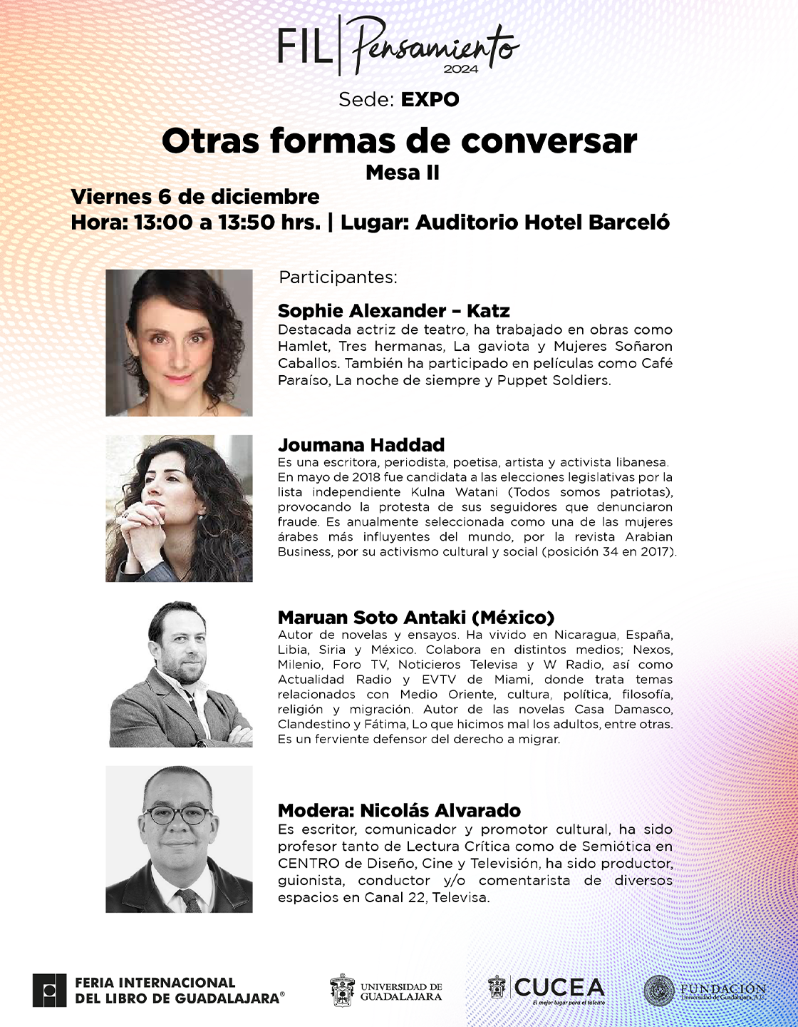 Cartel de la Mesa 2: Otras formas de conversar