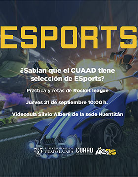 Cartel de la Muestra de ESports