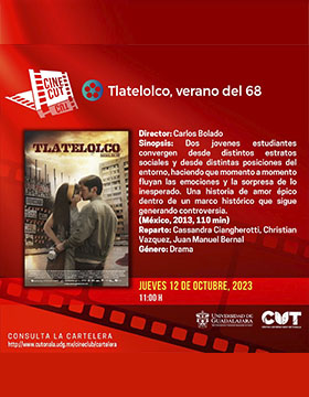 Cartel de la Película: Tlatelolco, verano del 68