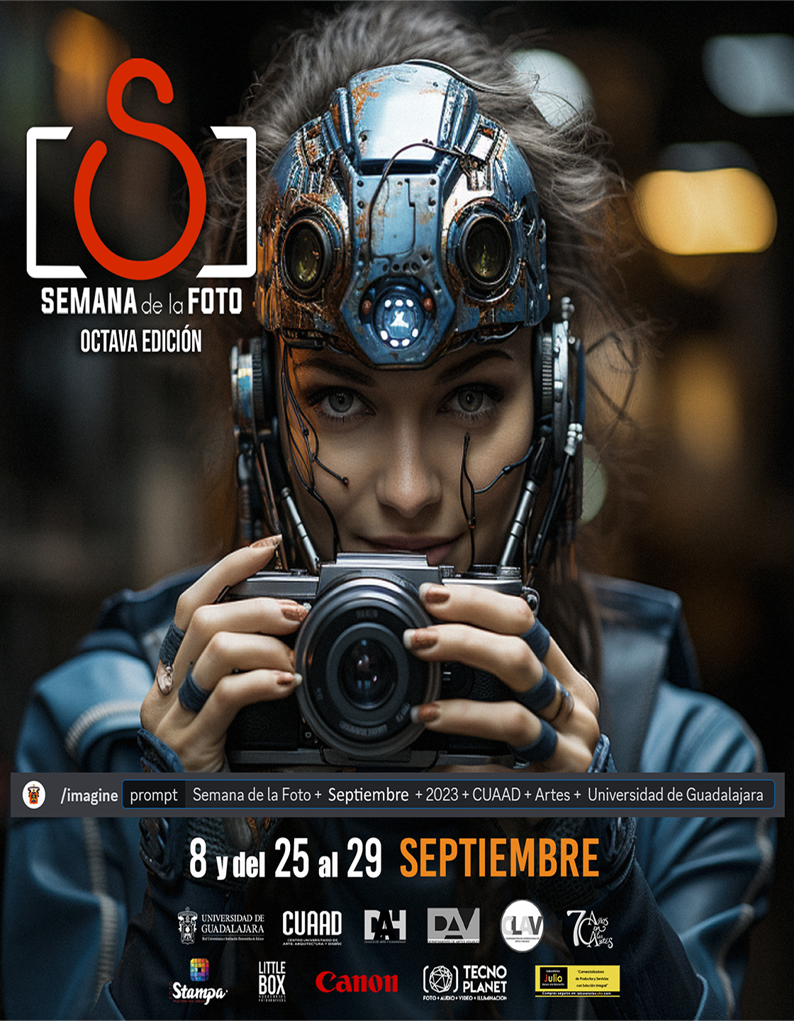 Cartel de la Semana de la foto, octava edición