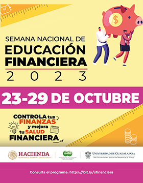 Cartel de la Semana Nacional de Educación Financiera 2023