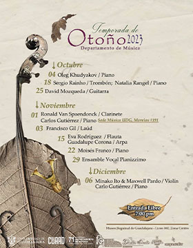 Cartel de la Temporada de Otoño 2023