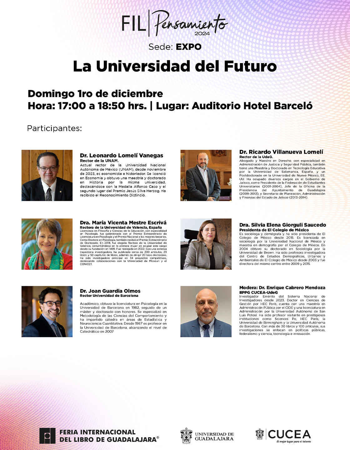 Cartel de La Universidad del Futuro