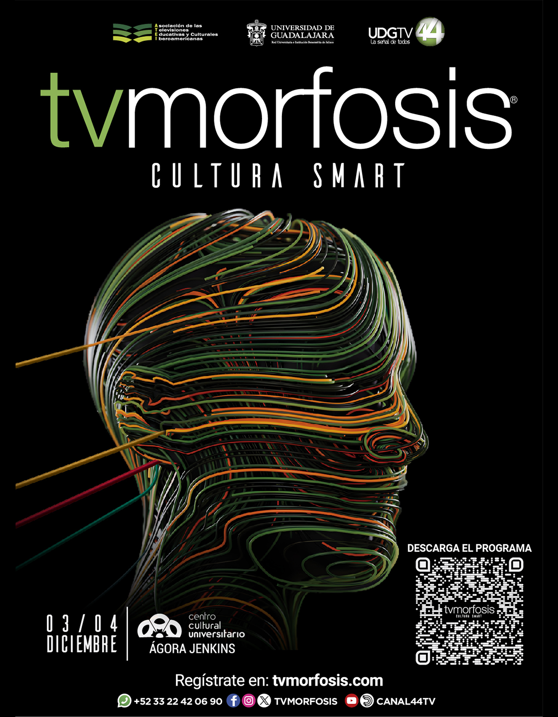 Cartel de TVMorfosis "Cultura Smart"