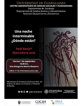 Cartel de Una noche interminable ¿Dónde están?