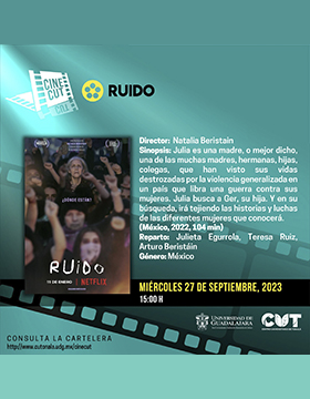 Ciclo de cine: "Casos forenses" en CUTonalá-Ruido