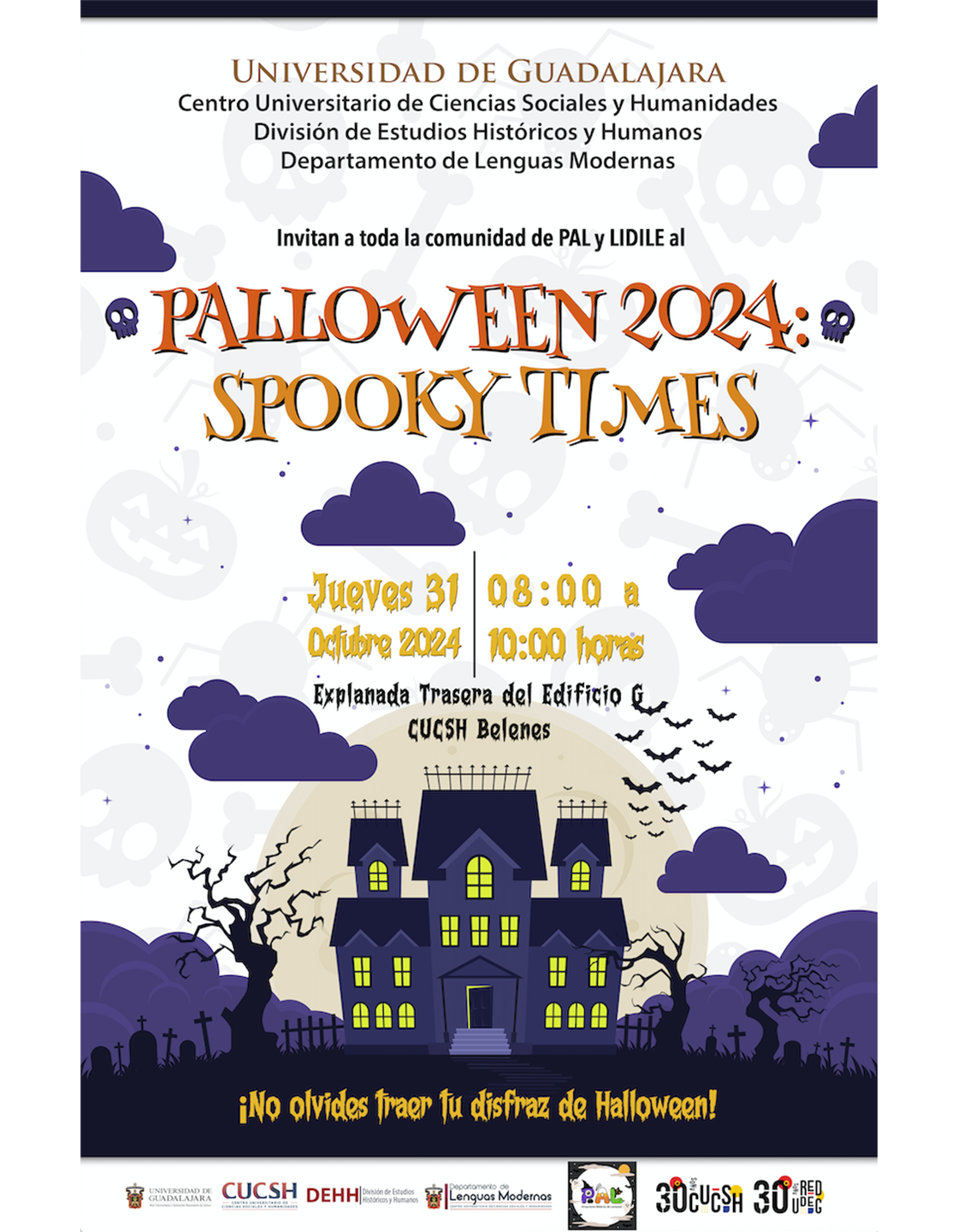 Cartel de Palloween 2024: Spooky times