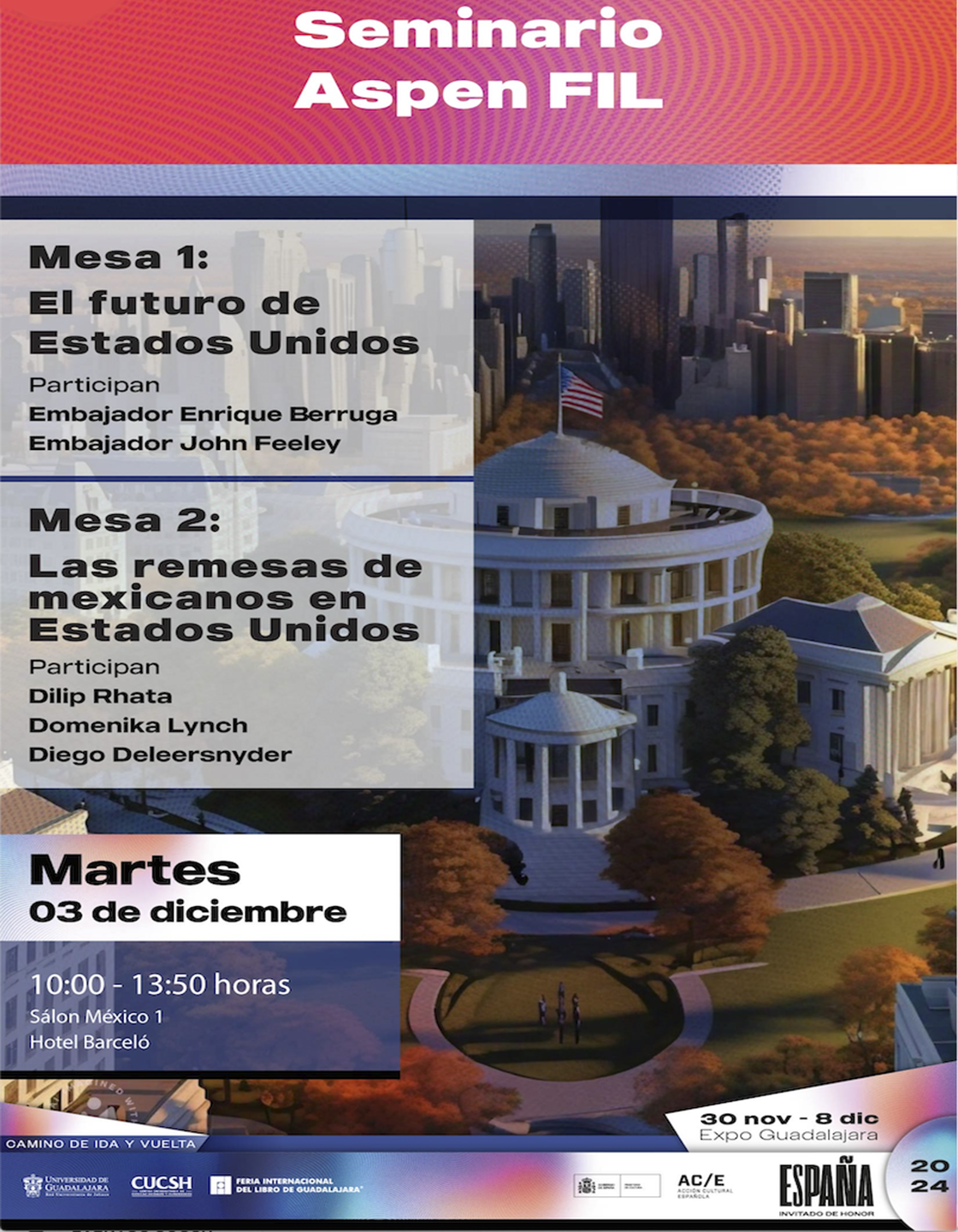 Cartel del Semanario Aspen FIL