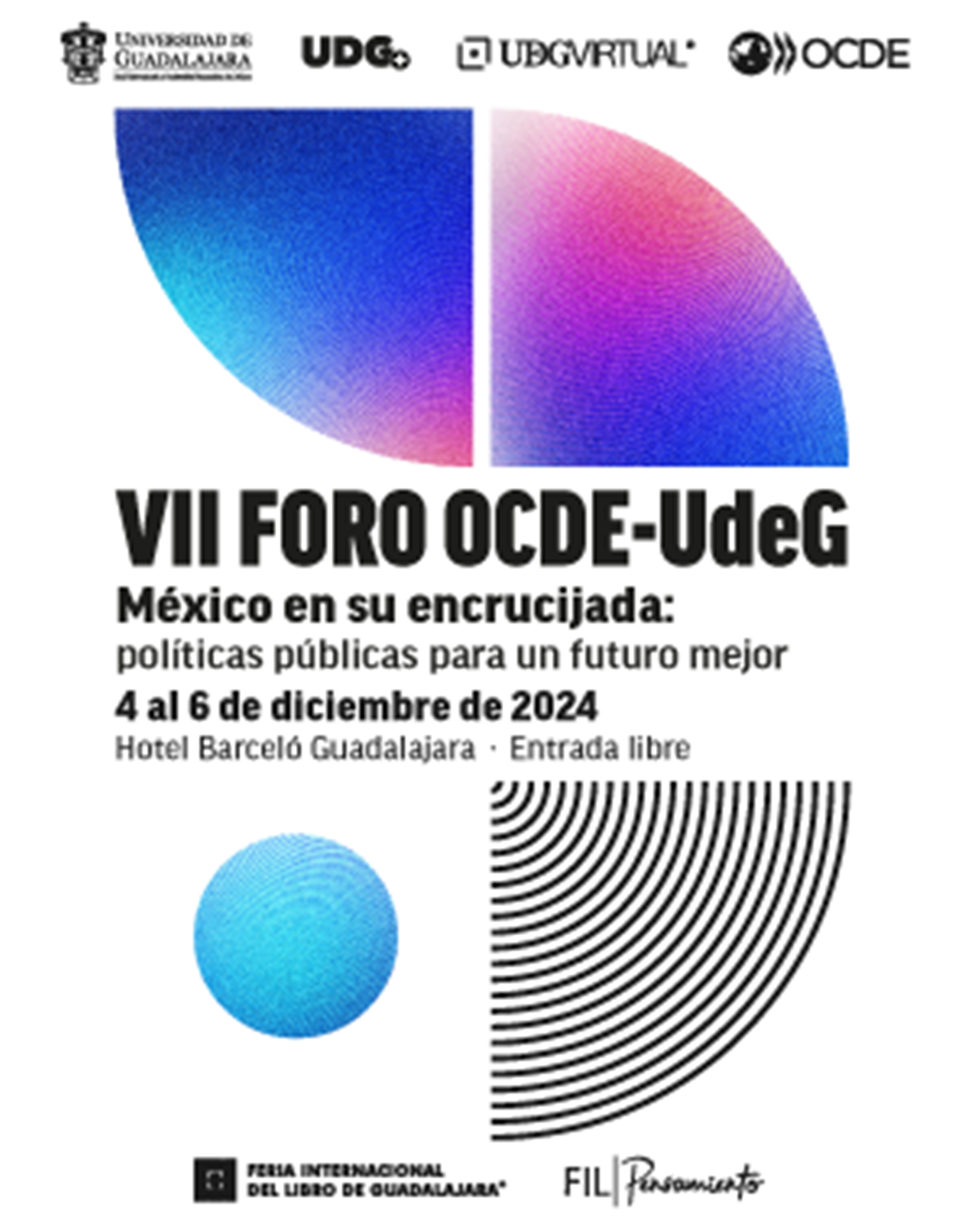 Cartel del VII Foro OCDE-UdeG