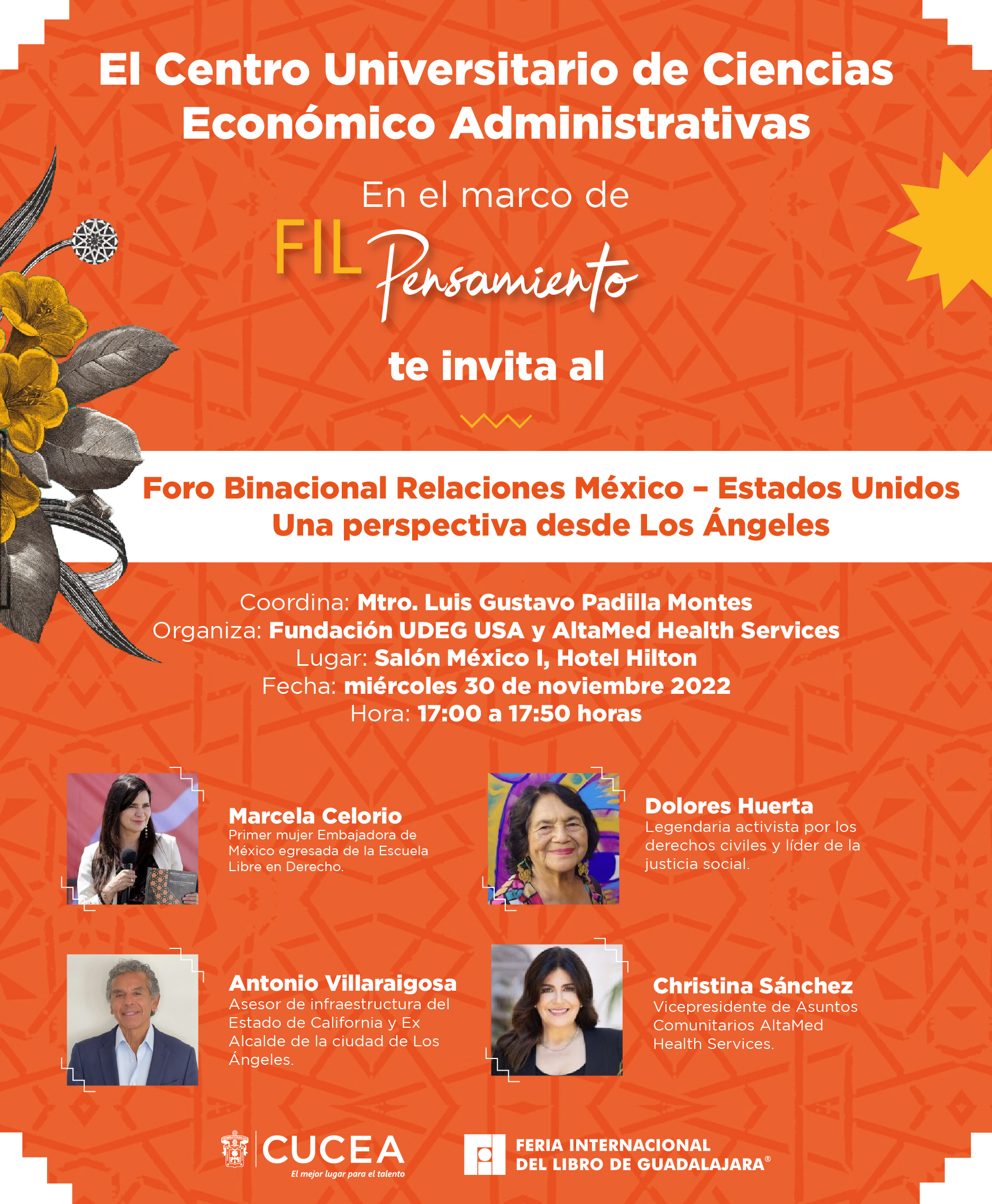 Foro Binacional Relaciones México-Estados Unidos. Una perspectiva desde Los Ángeles