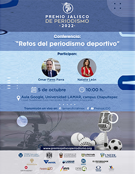 Conferencia: Retos del periodismo deportivo