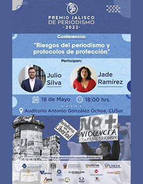 Conferencia: Riesgos del periodismo y protocolos de protección