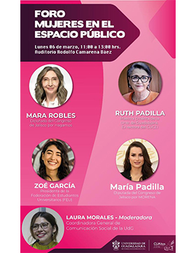 Foro: Mujeres en el espacio público