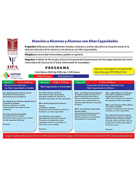 Atención a alumnos y alumnas con Altas Capacidades