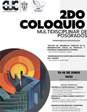 Grafico del 2do Coloquio Multidisciplinar de Posgrados