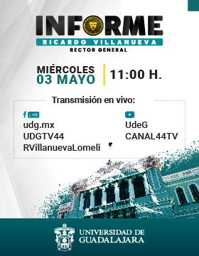 Grafico del Informe de actividades 2022 del doctor Ricardo Villanueva Lomelí, Rector General de la Universidad de Guadalajara