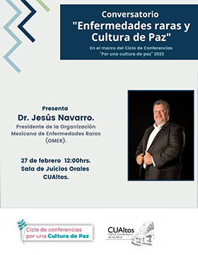 Conversatorio: Enfermedades raras y cultura de paz