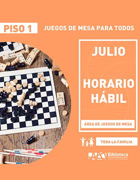 Cartel de Juegos de mesa para todos