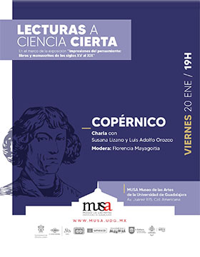 Charla Lecturas a ciencia cierta. Copérnico