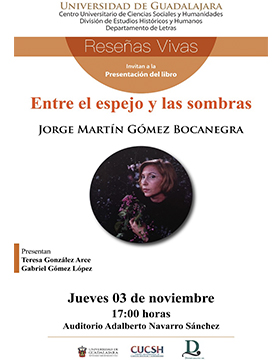 Presentación del libro Entre el espejo y las sombras