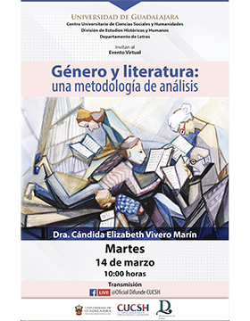 Evento virtual: "Género y literatura: Una metodología de análisis"