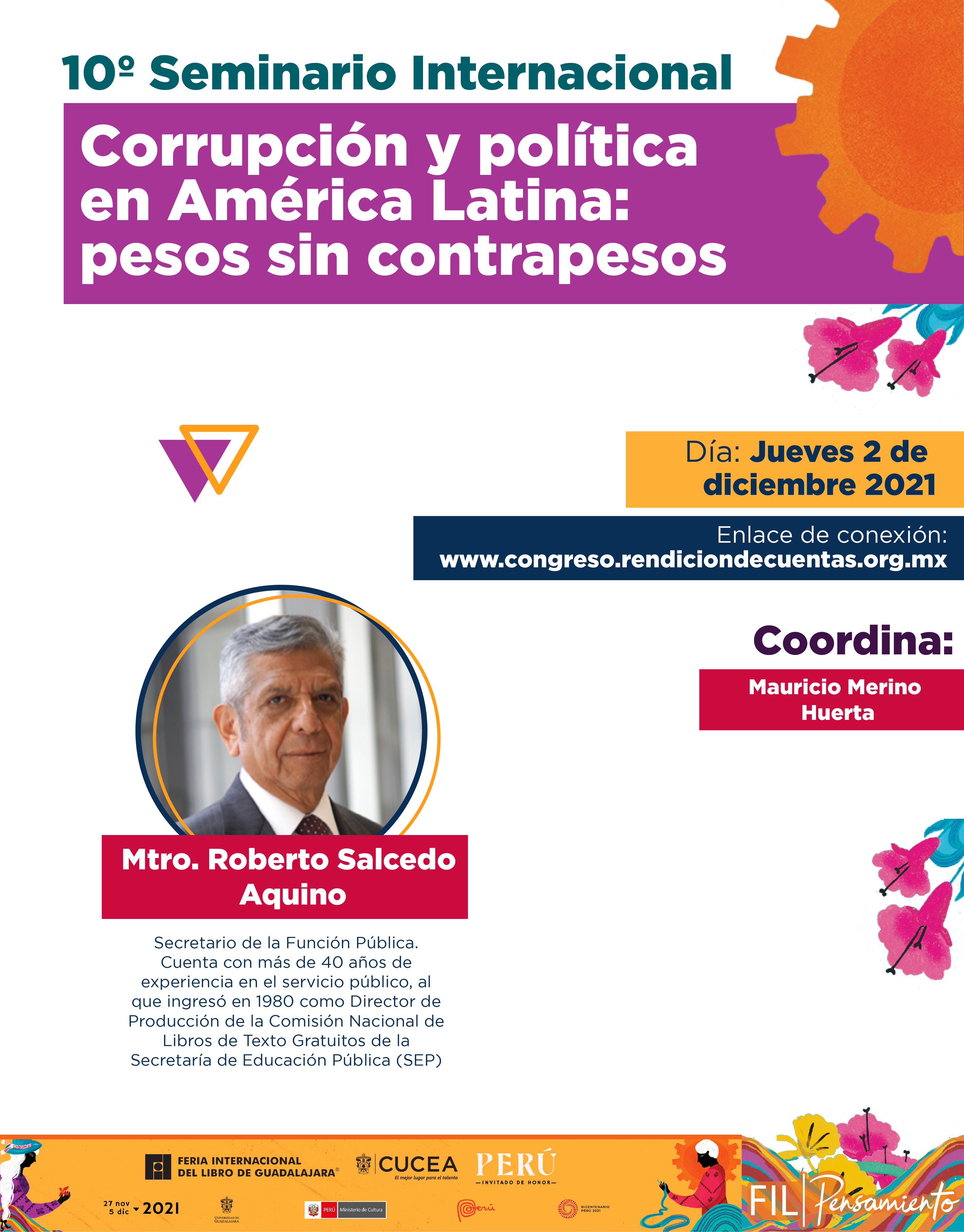 10º Seminario Internacional "Corrupción y política en América Latina: pesos sin contrapesos"