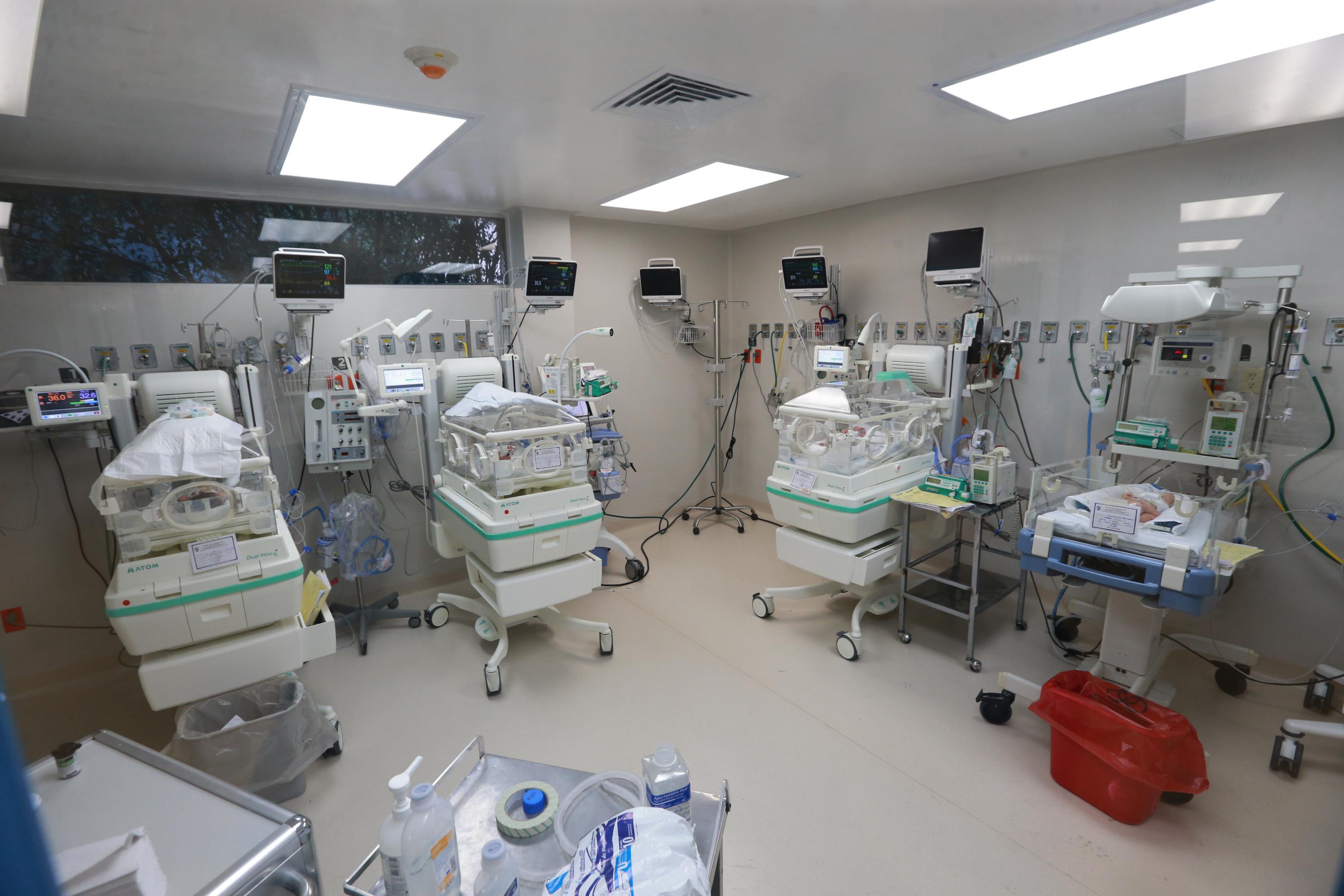 Área neonatal de la primera etapa de la Unidad de Alta Especialidad Materno Infantil del Nuevo Hospital Civil de Guadalajara