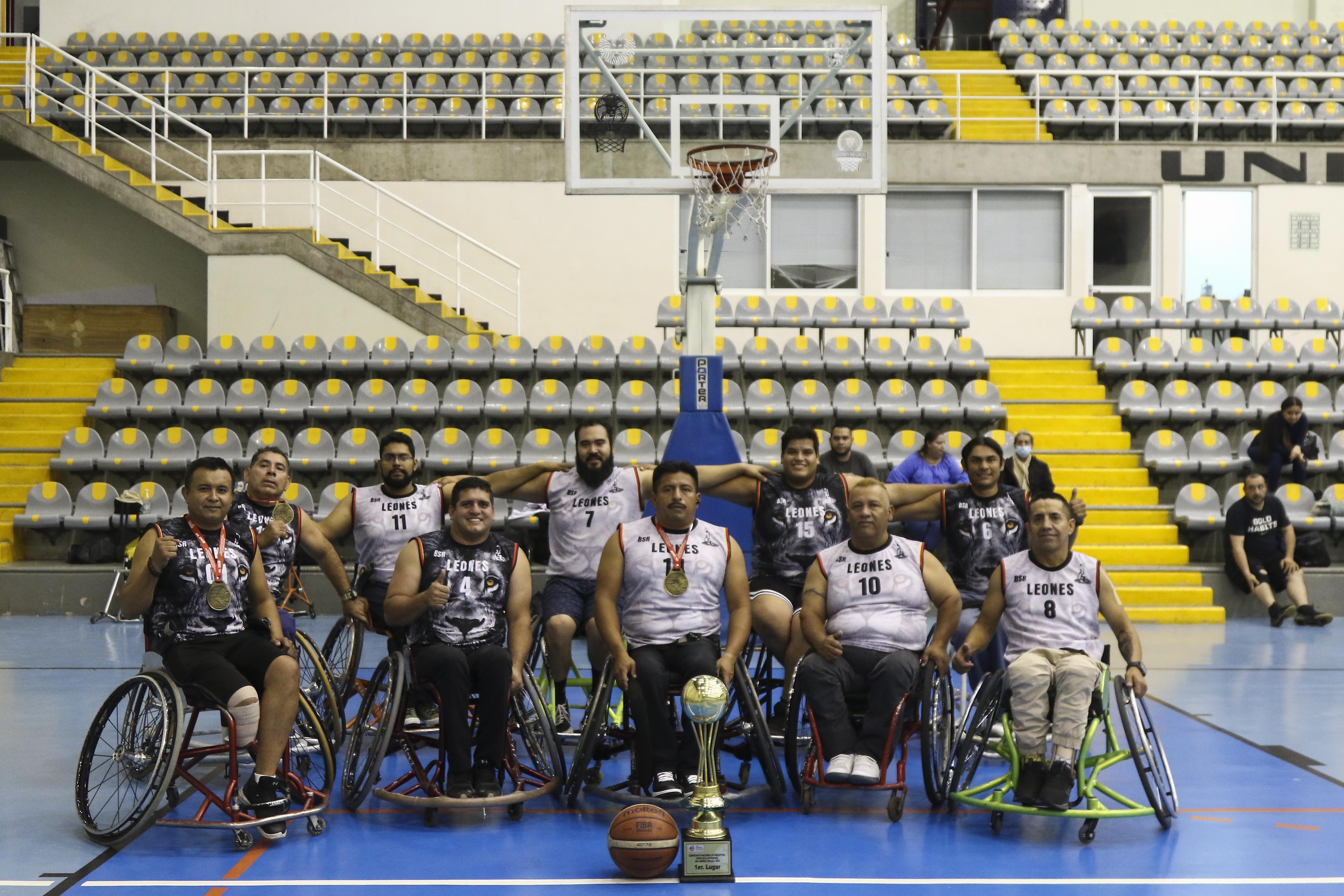 Equipo de basquetbol sobre silla de ruedas. | Coordinación General de  Comunicación Social