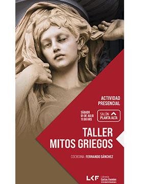 Cartel del Taller. Título: Mitos Griegos