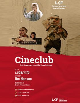 Cartel del Cineclub. Ciclo Homenaje a un cinéfilo llamado Ignacio
