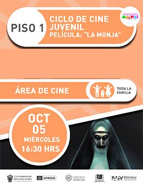 Ciclo de cine juvenil: Película: La monja