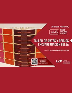 Taller de Artes y Oficios: Encuadernación Belga