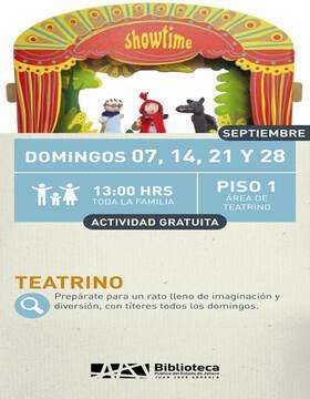 Cartel de Teatrino