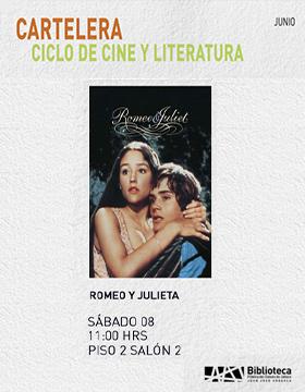 Ciclo de cine y literatura: Romeo y Julieta