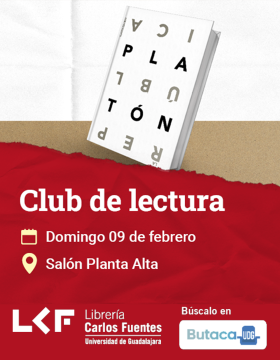 Cartel del Club de Lectura. Kintsugi Filosófico: Título: La República (libro VII)