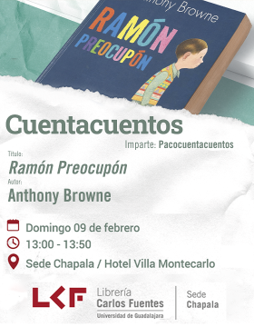 Cartel del Cuentacuentos Título: Ramón Preocupón