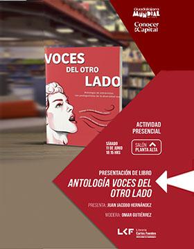 Presentación de libro: Antología Voces del Otro Lado.