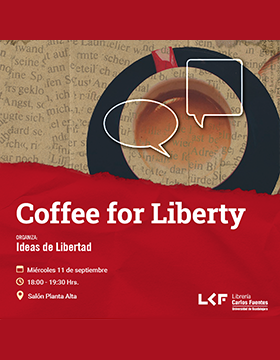 Cartel de Coffee for Liberty