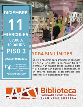 Cartel de Yoga sin límites