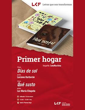 Cartel de Primer hogar. Título: Días de sol